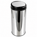 GRANDMA SHARK 42L Tall Kitchen Sensor Bin, Rubbish Trash Can, Open-Cover by Infrared-Sensor, Anti-Fingerprint Stainless Steel Bin (Mirror)